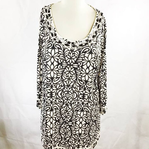 INC International Concepts Tops - SALE. INC Crystal Embellished Tunic ,1x , EUC
